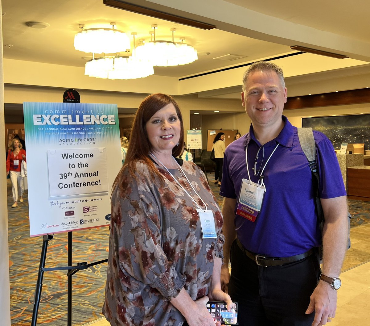 GeriatricCoach's tweet photo. Our Director of Care Management’s first ALCA conference.  @AgingLifeCare , #ALCAInnovates, #aginglifecare, @familytreecares https://t.co/gCAEfKshSM