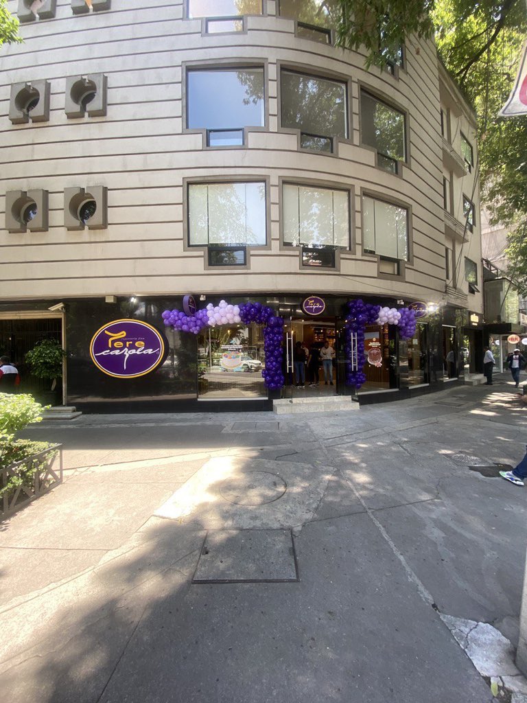TereCazolaMX's tweet photo. ¡Ya abrimos! 🥳
📍Encuéntranos en Av. Isaac Newton 23, Polanco 💜 https://t.co/E9gtgfFUpf