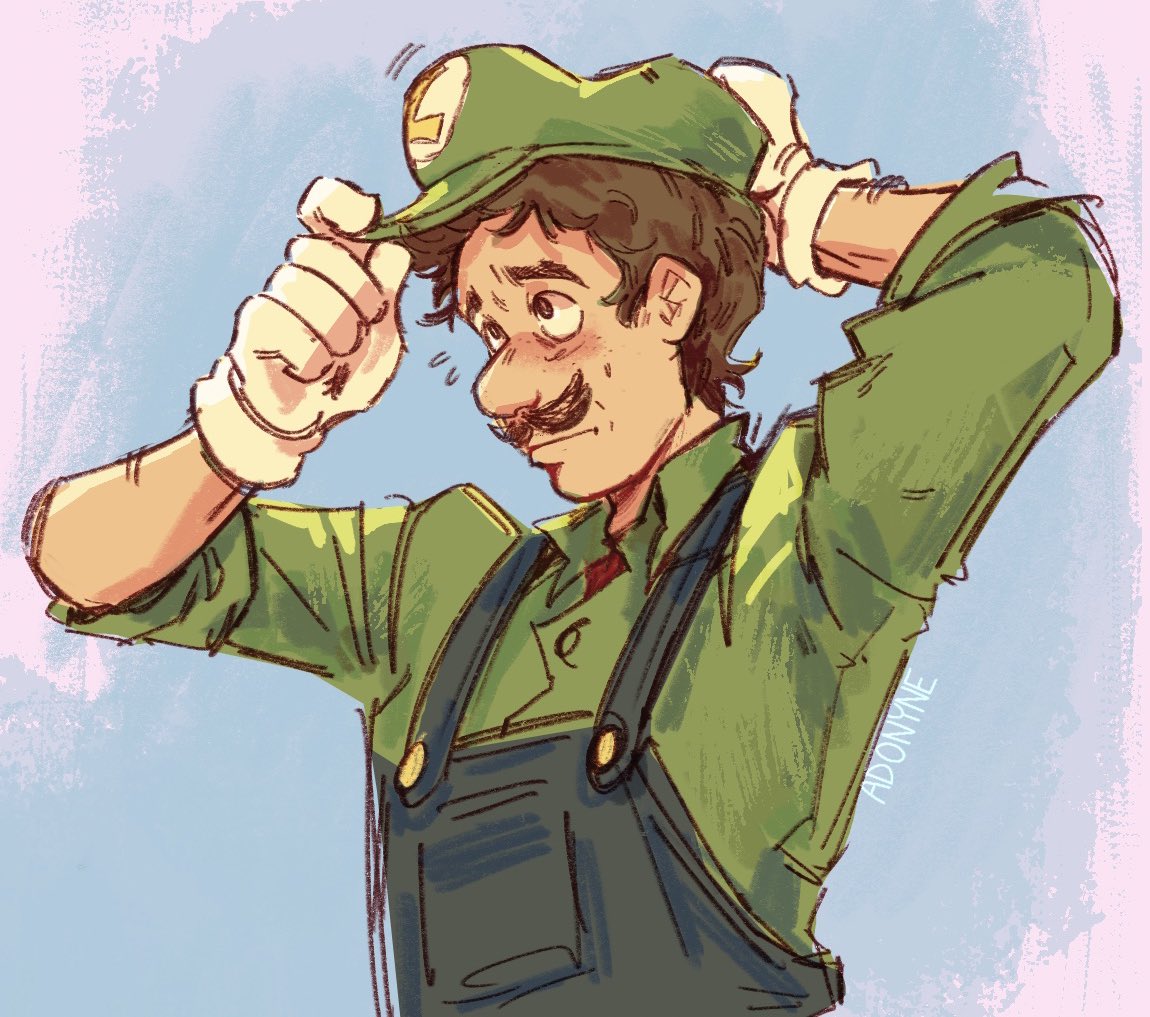 Adonyne's tweet photo. Luigi solos your fav 💚
#luigi #SuperMarioBros #luigiFanart https://t.co/Fko9VqMfCr