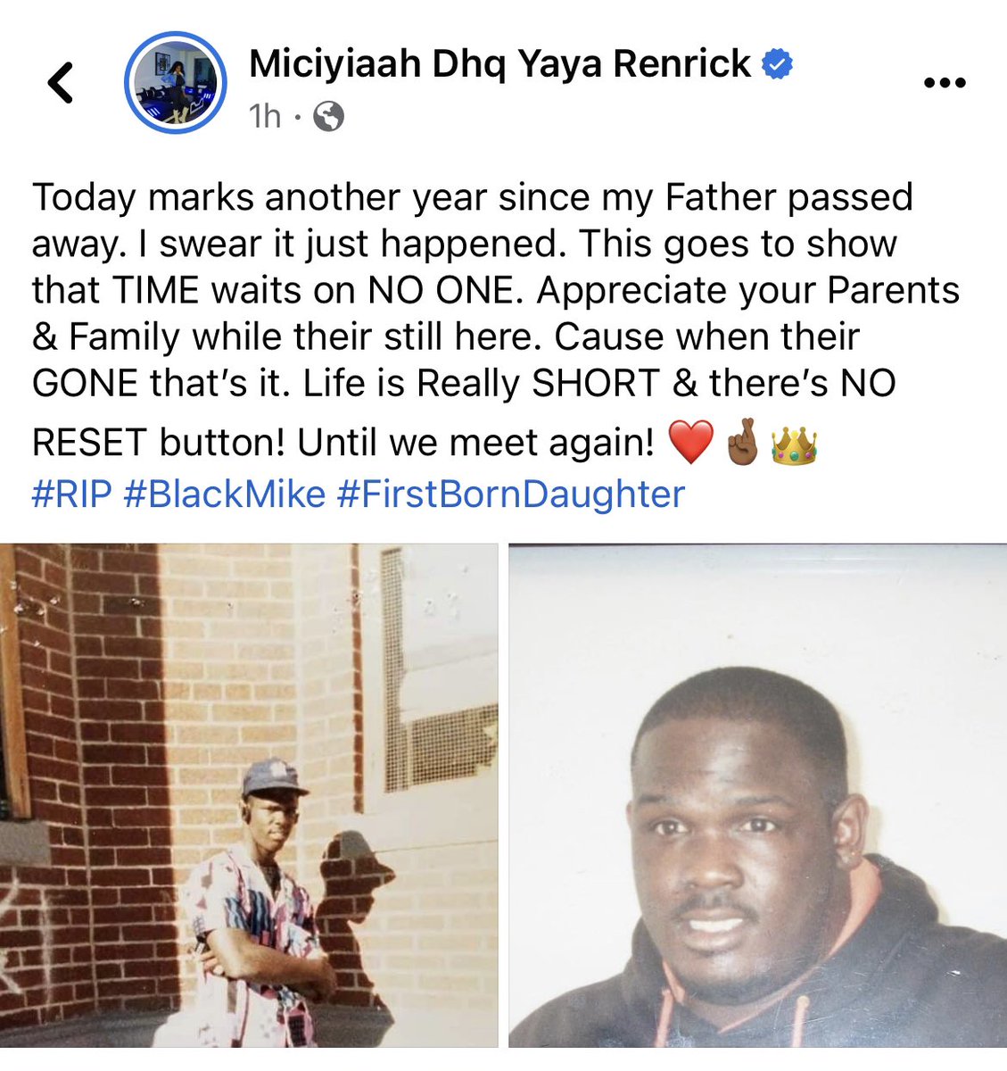 DHQYaYa's tweet photo. #RIPToMyFather ๐๐พ https://t.co/oCwsI32eOT