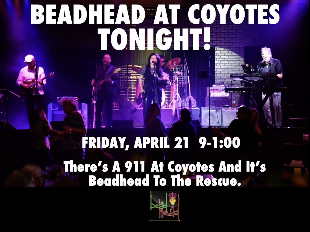 Beadheadrocks's tweet photo. Beadhead plays Coyotes tonight. https://t.co/QhpxJFtnbY