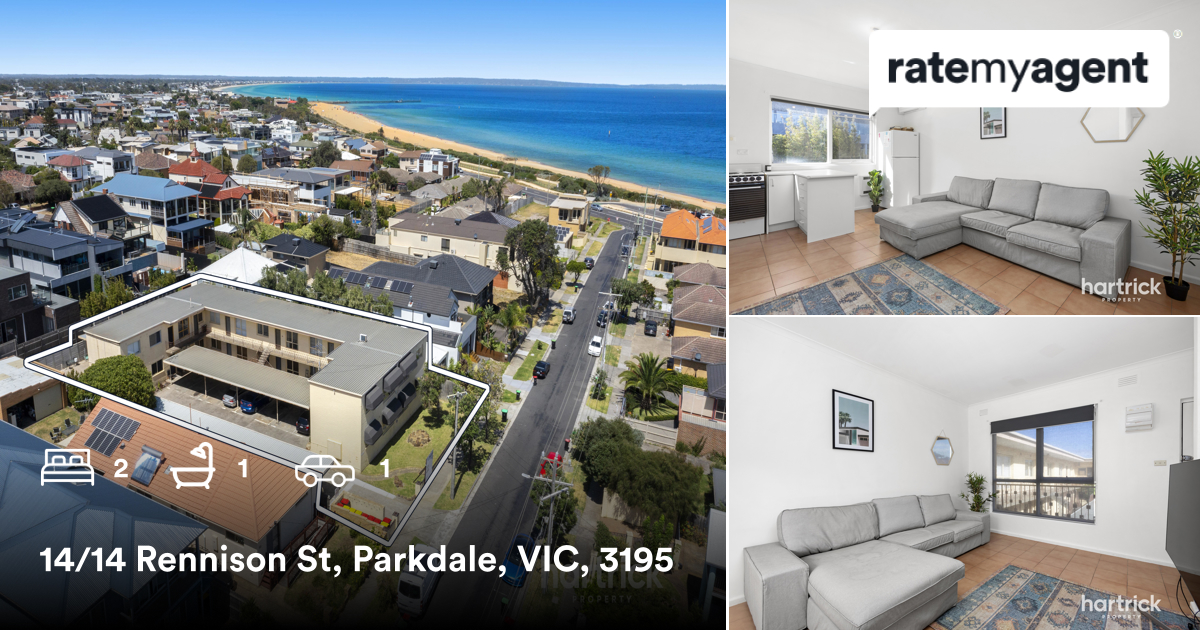 SamHartrick's tweet photo. 🛌 2 🛀 1 🚘 1
📍 14/14 Rennison St, Parkdale, VIC, 3195

My latest listing on #RateMyAgent.

https://t.co/HeMxQBuENW

...
#ratemyagent #realestate https://t.co/7PpsIjnLZB