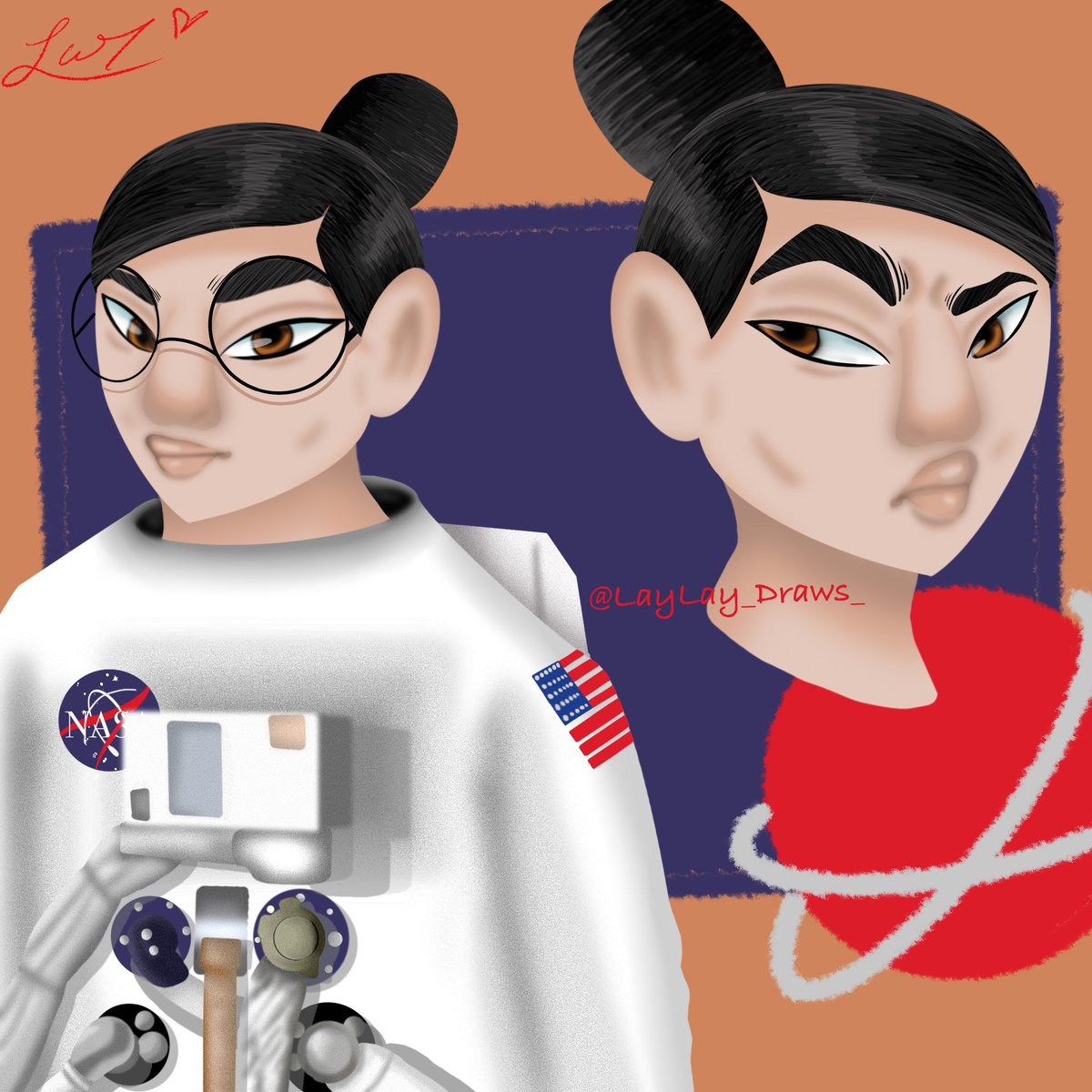 LayLayDoes's tweet photo. It’s been a while since I’ve posted a digital art piece😅✨🚀
•
#art #digitalart #procreate #procreateart #digitalartist #characterdesign #artist #artistsontwitter https://t.co/M2E7XsldJC