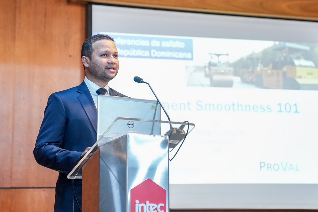 anprasrd's tweet photo. En el marco del acuerdo llevado a cabo entre ANPRAS y el @intecrd, se impartió el taller “Fundamentos de Calidad de Rodadura en Pavimentos, Equipos y Métodos Constructivos para Diseñar y Construir Calidad en la Rodadura de Pavimentos”. https://t.co/3mXa0l95y5