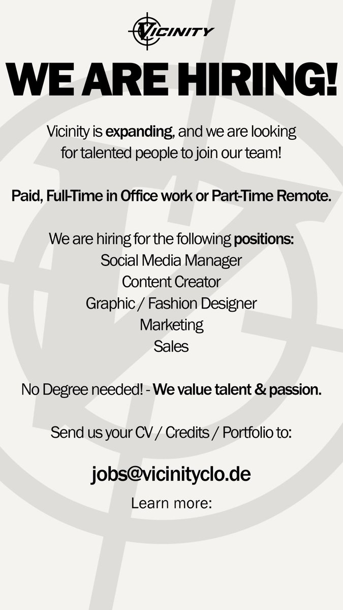 VICINITY® tweet media