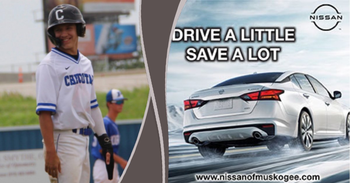 VYPEOK's tweet photo. Checotah’s Bronson Bouher – Athlete Spotlight – Presented By Nissan Of Muskogee  @NissanMuskogee 

https://t.co/lrrQ8WmASR #okpreps https://t.co/vuRD76HYlk