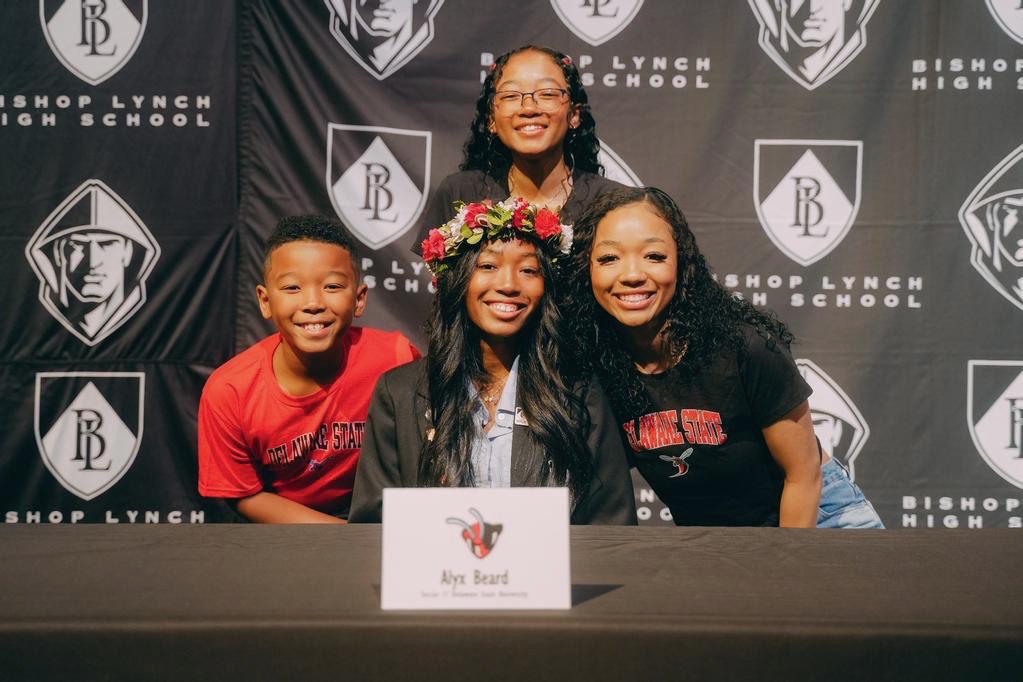 Alyx officially signed to play soccer at Delaware State University! So proud of her! #signingday #prouddad
