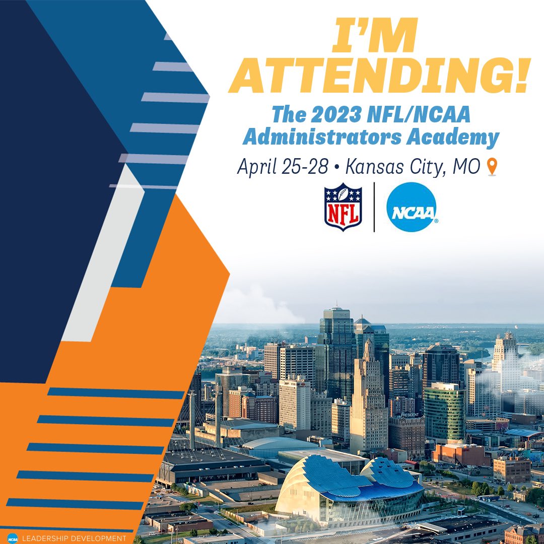 aaronfeazelle's tweet photo. Super excited to share that I was selected to participate in the 2023 NFL/NCAA Administrators Academy!  🔥📝

Looking forward for to connecting with my cohort and learning more about the path to a football administration role at both the NCAA and NFL Level! #NCAALearnLead https://t.co/KB6uhUZDLJ