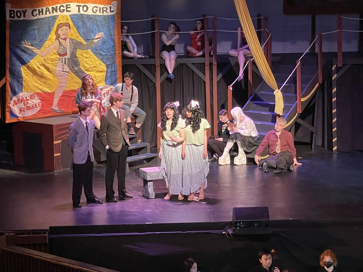 BG_Bison's tweet photo. Two more chances to catch our Spring Musical, “Side Show” tonight and tomorrow!  Tickets available at the door! https://t.co/2tgoFYd90C