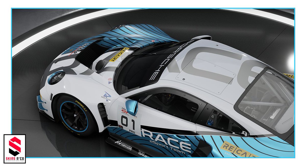 Skinsnco's tweet photo. ACC- Présentation de la new Porsche 992 GT3 R pour la Team @raceesportteam https://t.co/nI7JKCy1tS