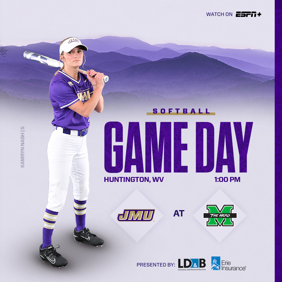 Looking to even the series!

🆚 | Marshall
⏰ | 1 p.m.
📍 | Huntington, WV
📺 | es.pn/43JPxxO
📊 | bit.ly/40r4pya

#GoDukes