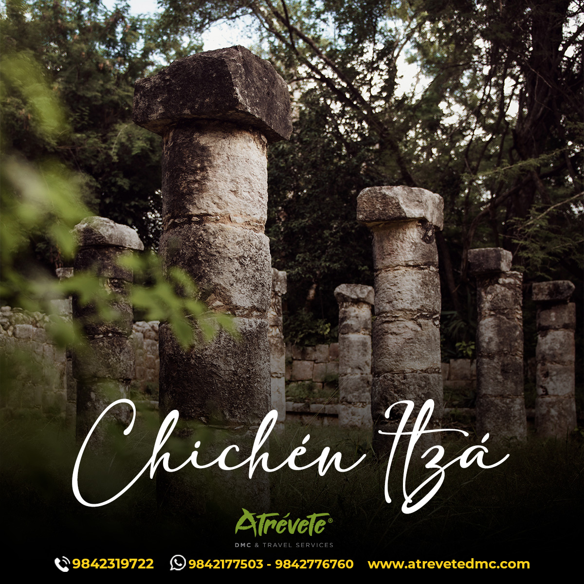 atrevetedmc's tweet photo. 👉El Grupo de las Mil Columnas en Chichén Itzá es en realidad un templo, una estructura muy hermosa e impresionante conectada al Templo de los Guerreros.
😉Quieres conocerlo??? Nosotros te llevamos
📱WhatsApp: 9842177503 | 9842776760
📱Oficina: 9842319722 https://t.co/DV7aLA2mWw
