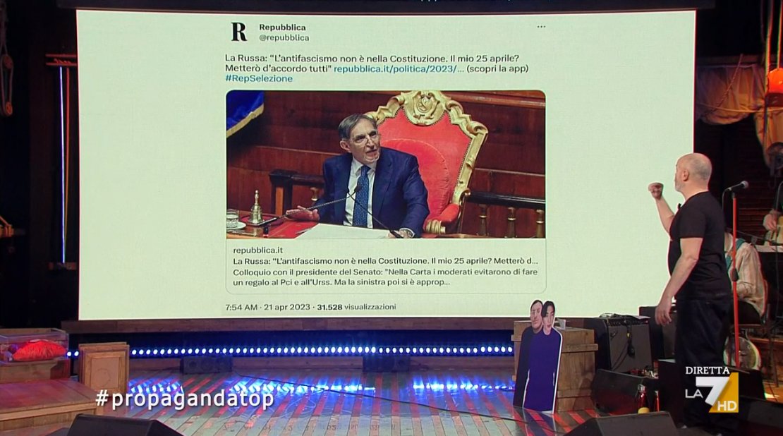 welikeduel's tweet photo. Numero 1

#propagandatop #propagandalive https://t.co/4B557YVoDa