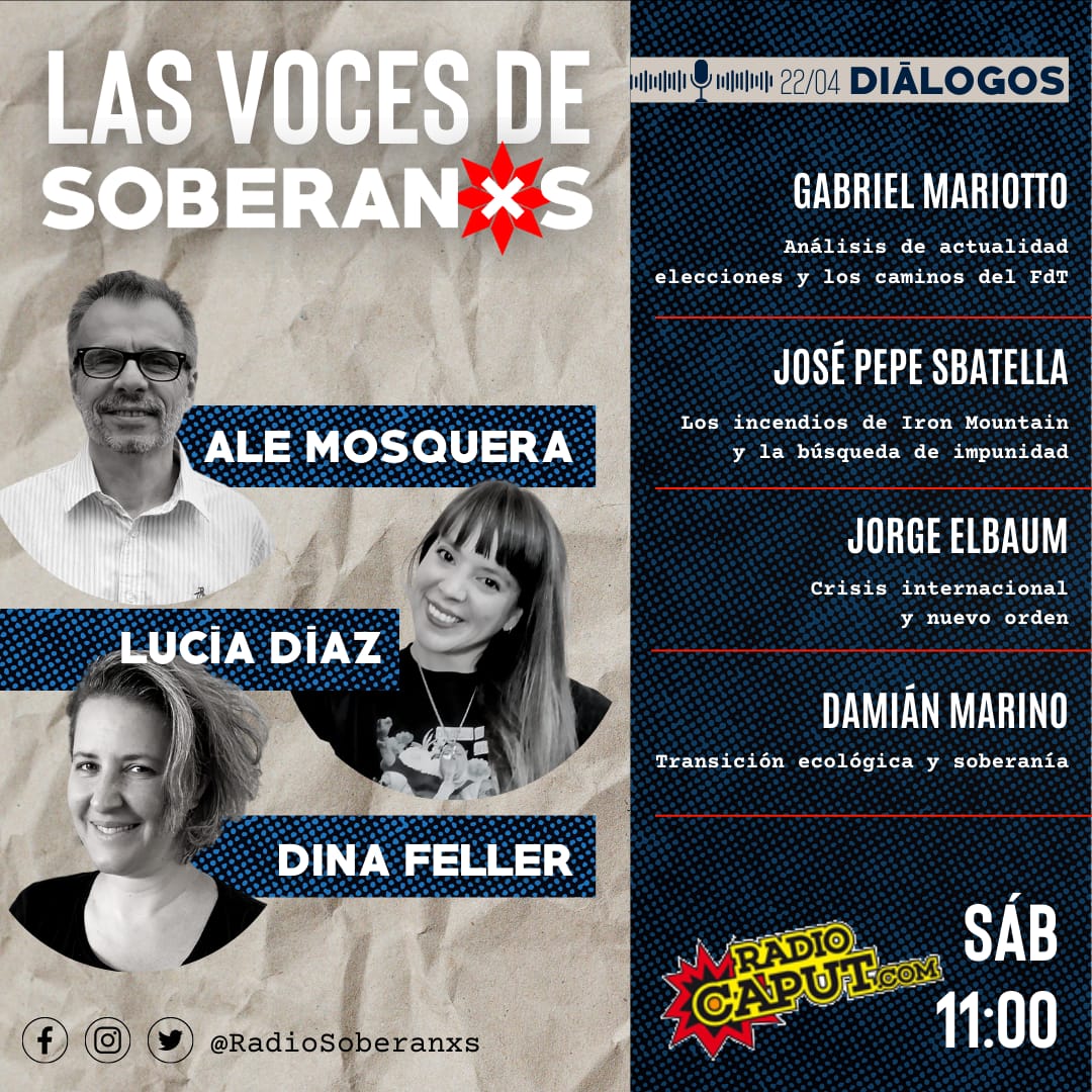 ale__mosquera's tweet photo. 📷 LAS VOCES DE SOBERANXS   Escuchalas en 📷 https://t.co/mkeHHrkQeU 📷 Sábados 11 hs   📷 ¡Te leemos al aire! Mensajes cortos, así llegamos con todxs al 1165827097 . Compartí, difundí, sumate a protagonizar la lucha por la Soberania #hacecrecerlaola @soberanxs @FrenteDeTodos https://t.co/BQlLHpESIV