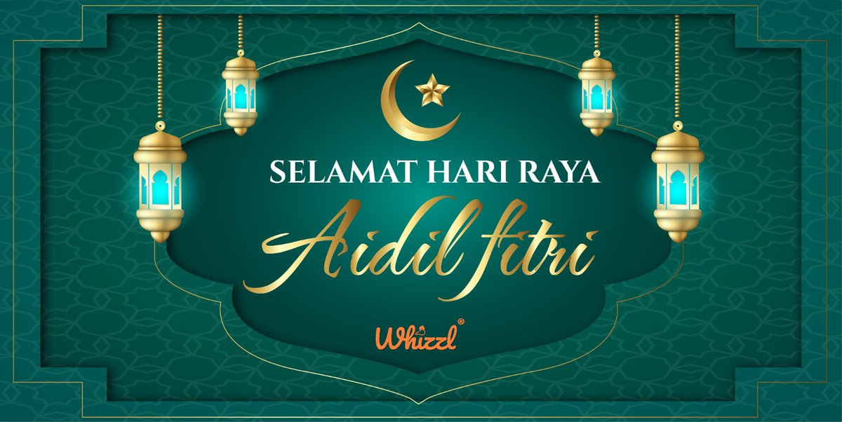 WhizzlOfficial's tweet photo. Selamat Hari Raya Aidilfitri and Happy Holidays! Wishing you and your family a prosperous and blessing celebration!
Warmest wishes from Whizzl https://t.co/ybS2HrNt5r