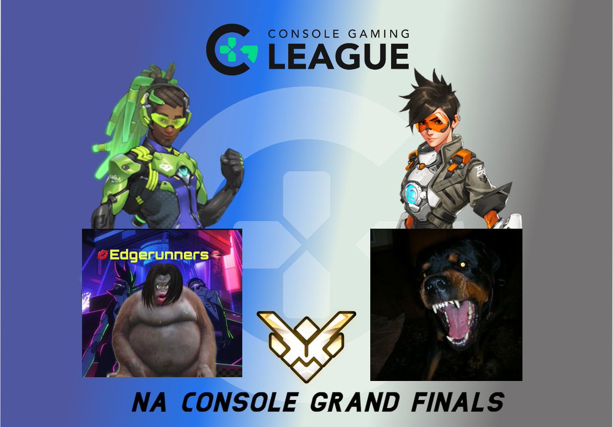 The First, of many, Grand Finals

🎮 Grand Finals | NA Console GM
💪 Edgerunners vs Chicago vs The World
📅 Tonight @ 9 PM EST
🖥️ twitch.tv/cgl1

🎙️ <a href="/SoavDannom/">Soavdannom | Sam Donovan</a> <a href="/HumanJac/">Simbabble</a> 
📹 <a href="/LittleJoeOW/">Little Joe</a> 
🎬 <a href="/headrammer/">Headrammer</a>