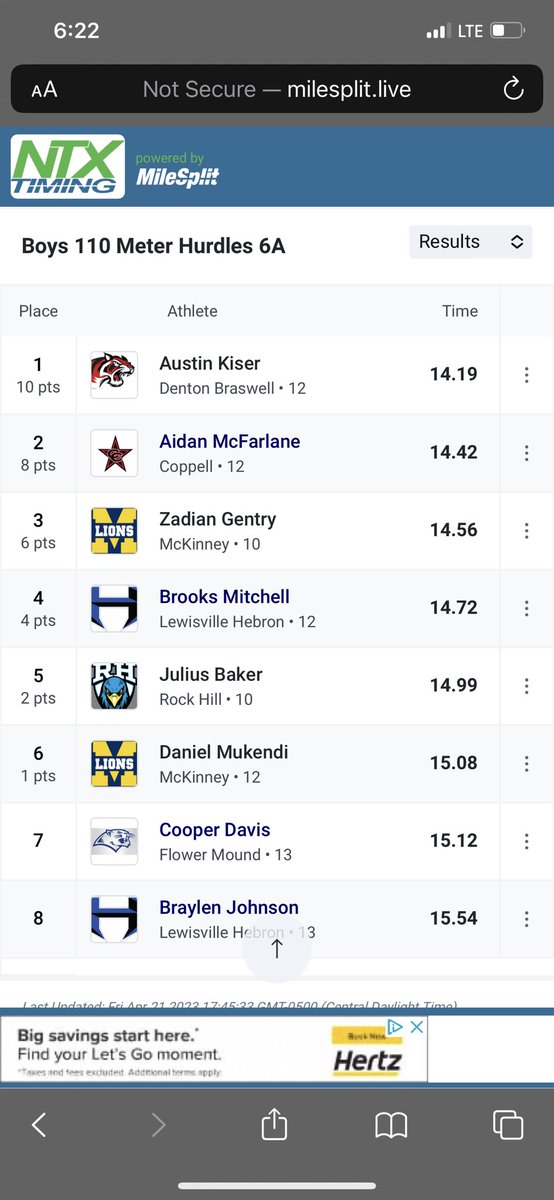 Braswell Track & Field tweet media