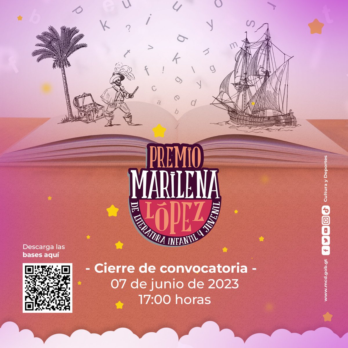 EditCultura's tweet photo. ¿Eres escritor de literatura infantil y juvenil? Envía tu manuscrito a la convocatoria de @EditCultura que busca difundir las obras de escritores dedicados a promover la lectura en niños y jóvenes.

#CulturaMotorDesarrolloGT
#3milAñosRiquezaCulturalGT
#CulturaGUATE https://t.co/thn36ZFJFk