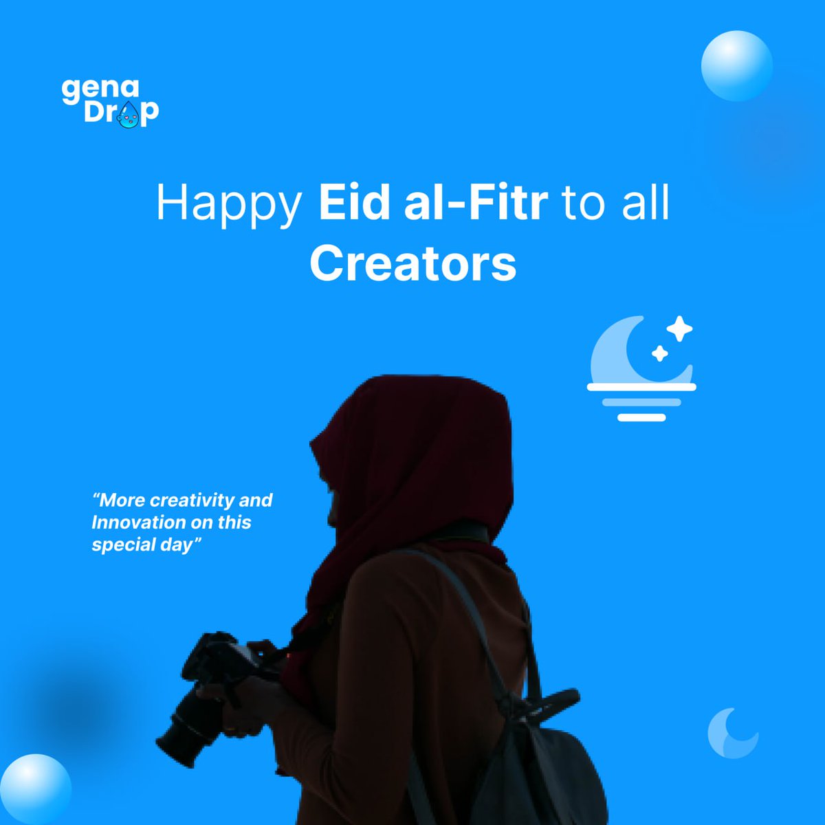 genadrop's tweet photo. This Eid, mint your memories on #GenaDrop #EidMubarak ๐๐๐๐ง๐ท https://t.co/5hgk2XxFTG