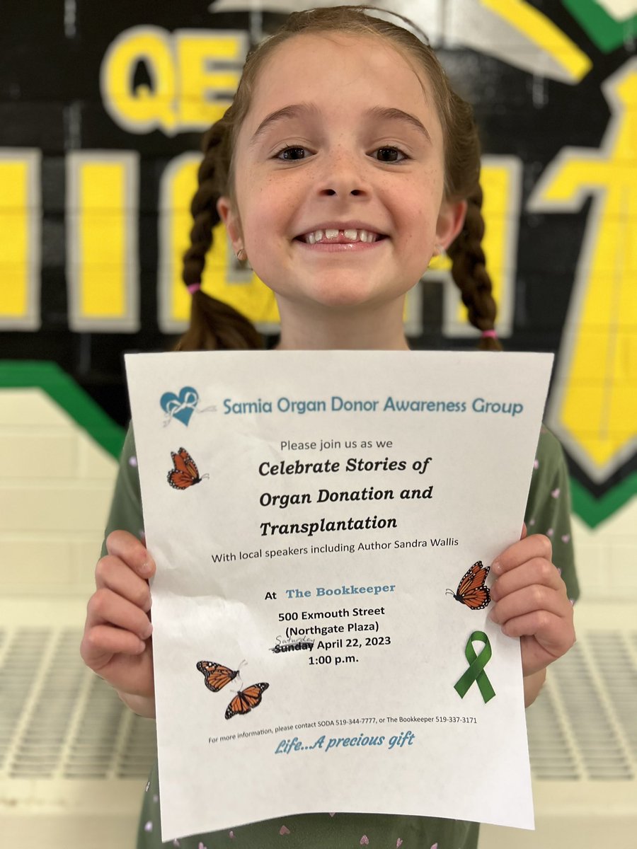 Meet Emily! This remarkable knight continues to change the future by sharing her story of being an organ donor recipient. To learn more about her incredible journey or show your support join her tmr <a href="/bookkeeperbooks/">The Book Keeper</a> for 1pm