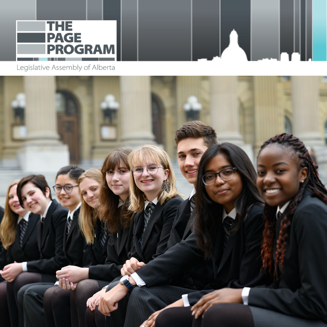 LegAssemblyofAB's tweet photo. Do you know a high school student looking for a job? #ableg is hiring for the #PageProgram
The application deadline is April 30. Please retweet this opportunity! Find details at https://t.co/Hl9C19dOlh #ablegPage #ablegjobs #yegjobs https://t.co/GHwDfVsXAX