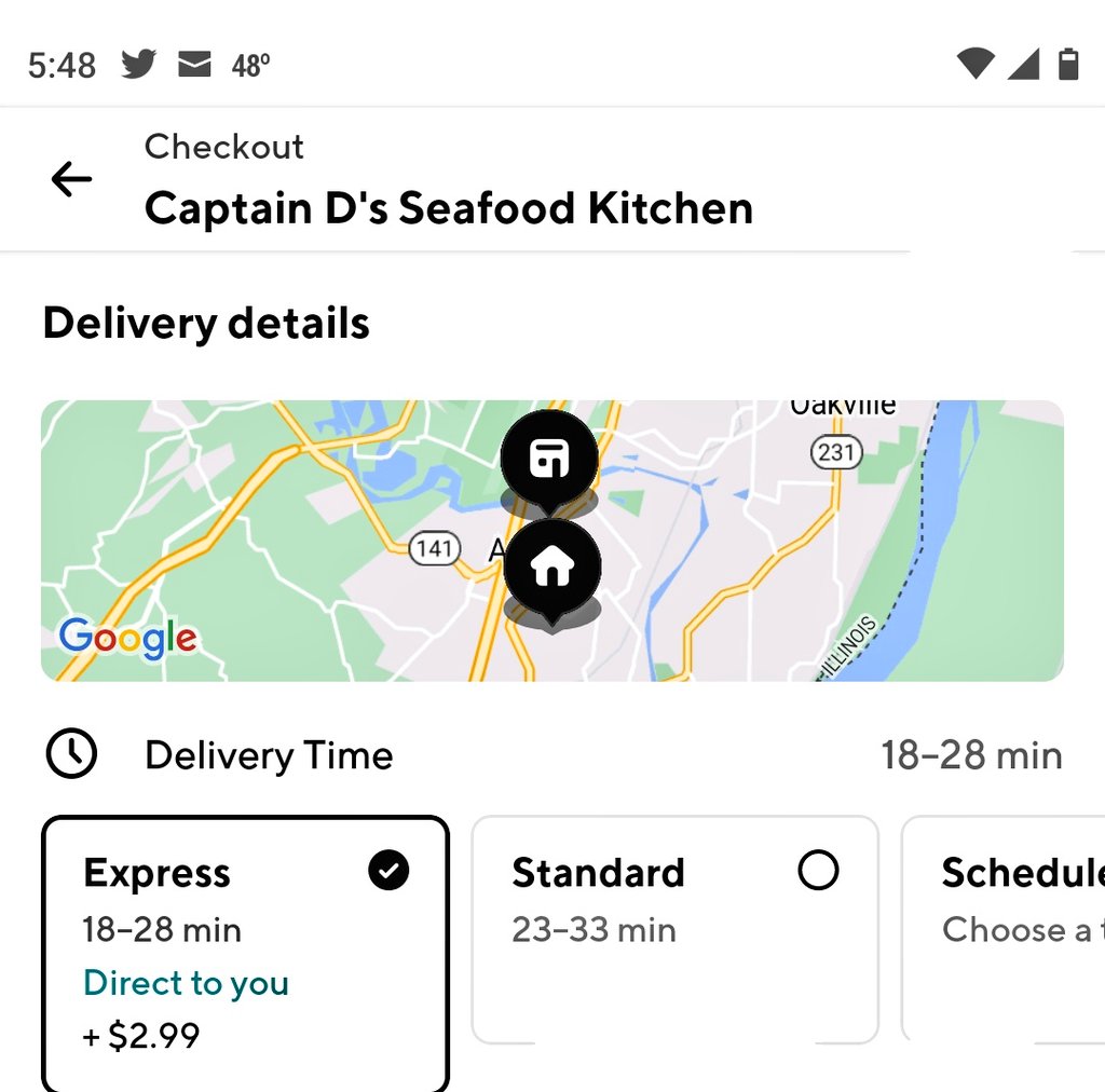 DennisHyman5's tweet image. @DoorDash why is my dasher completing another order nearby when I paid for the express delivery that is supposed to come directly to me?
#notexpress #ripoff
