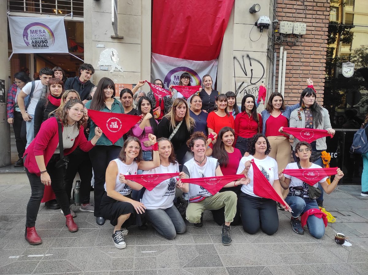 equalitynow's tweet photo. Participamos del 5° Encuentro de la Mesa Nacional de lucha contra el Abuso Sexual en Infancias y adolescencias en Cordoba, Argentina🧵
#ASINuncaMás #YoSíTeCreo
#ASIEsTortura
#BastaDeASI
#GritoGlobal
#BastaDeViolenciaInstitucional
#InfanciasLibresDeViolencias
#NoMasViolenciaSexual https://t.co/xWEJh5VtpT