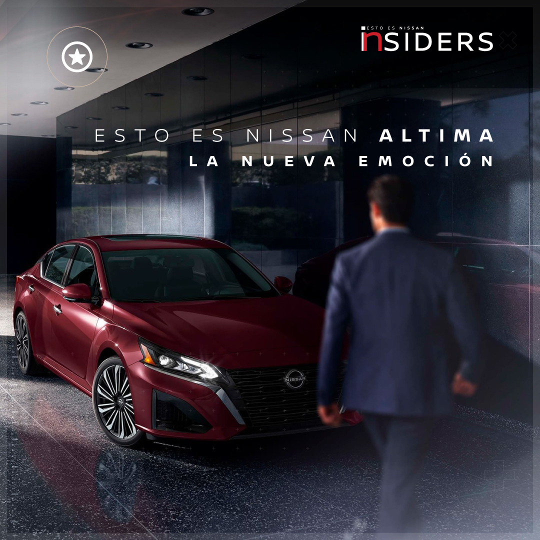 ¡Conducción y diseño que emocionan! 🤩

El nuevo #NissanALTIMA ♦️ nos hace olvidar la conducción como la conocemos 😎 un auto diseñado para llevarnos más allá de la emoción.

Da clic aquí y vive #LaNuevaEmoción ⬇️

bit.ly/3GL5VEe

#NissanInsiders #InsiderInforma