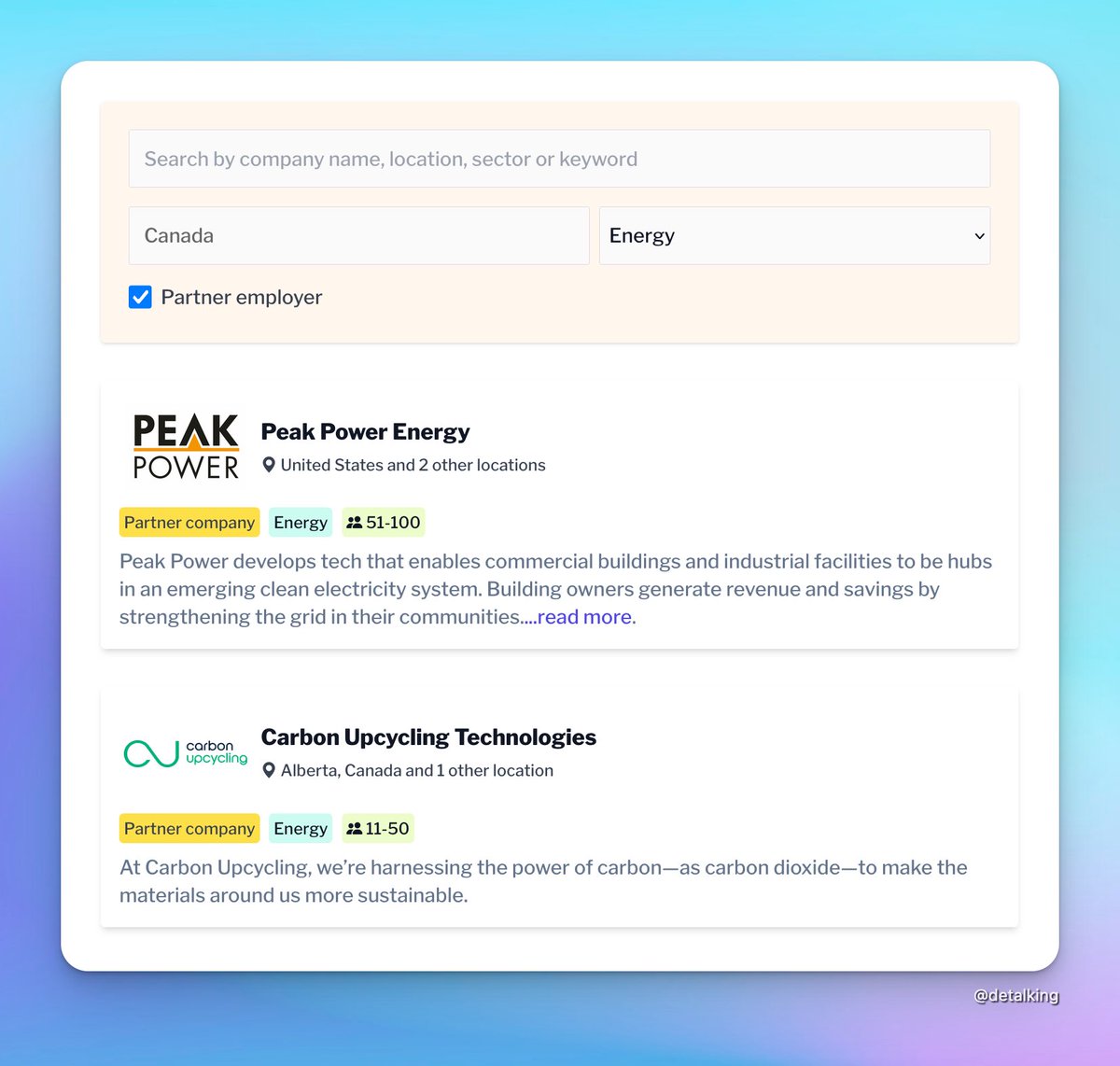 DeTalking's tweet image. Applying realtime filtering, sector mapping &amp;amp; fuzzy-logic search to sift through hundreds of thousands of of data-points. While trying to be as nimble as possible. #BuildInPublic on #Meilisearch, #strapijs 

#producstacks #NoCodeToCode #learningtocode #selftaughtdev #climatetech
