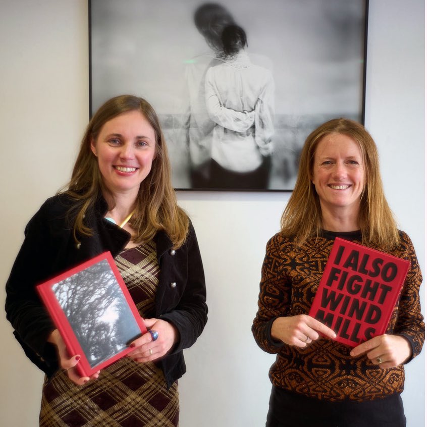 Celebrating the launch of Ania Ready’s ‘I Also Fight Windmills’ at Ronapainting Gallery. Published by VIKA.