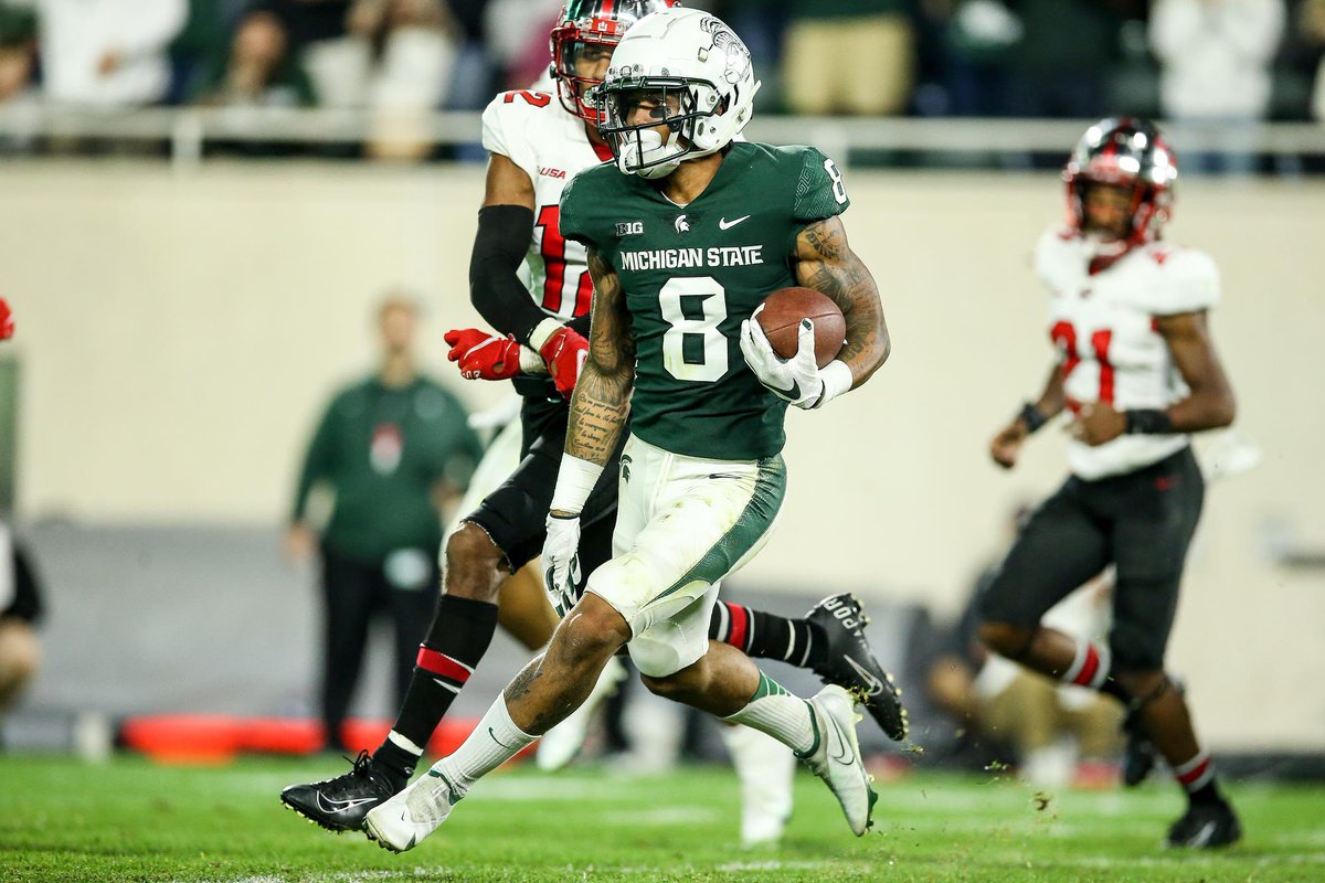 I am very blessed and excited to say that I have received my first Power 5 offer from Michigan State University!!!

Thank you @CoachEls_MSU &amp; <a href="/CoachTroop3/">elite_Threatz</a> #GoGreen #RELENTLESS   🟢⚪️

<a href="/MSU_Football/">Michigan State Football</a> <a href="/GregBiggins/">Greg Biggins</a> <a href="/ChadSimmons_/">ChadSimmons</a> <a href="/adamgorney/">Adam Gorney</a> <a href="/JScruggs247/">Jordan Scruggs</a>