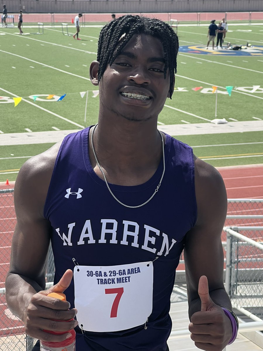 WARREN_TFXC's tweet photo. 2nd Place in 200M at the Area Meet. Way to go Nick! https://t.co/Xv59Zs7LCM