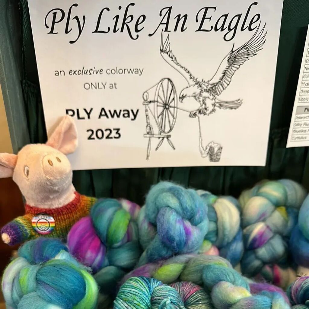 oinkpigments's tweet photo. Will you be swinging by #PlyAway this weekend? We can't wait to see you! There is still plenty of the show color available on most bases!
.
.
.
.
.
#OinkPigments #Knitter #Knitting #Knit #KnittersOfInstagram #Crochet #Crocheted #Crocheter #CrocheterOfIn… https://t.co/6sY2PJ3sn8 https://t.co/7WXQmzbkor