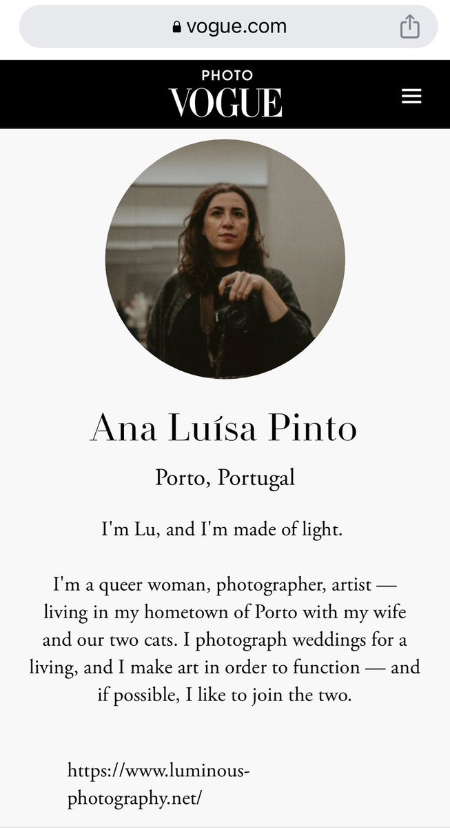 luminousphotog's tweet photo. I gotta say, I’m a little bit in love with my #photovogue profile. 

#luminous_photography https://t.co/oq6lnt0y5V