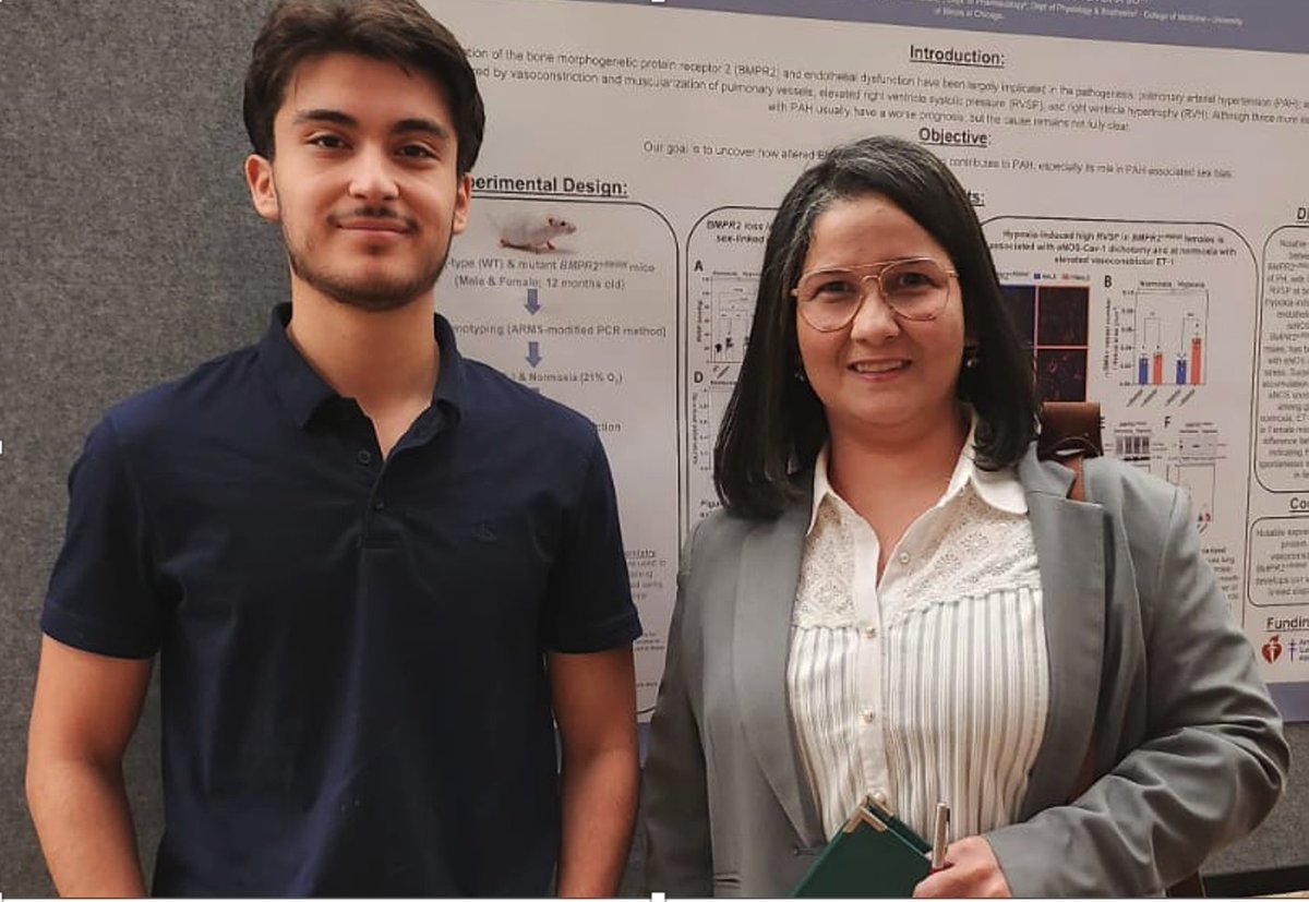 ArcSuellen's tweet photo. After being awarded a UIC Chancellor's Undergraduate Research Award & give a great presentation at the UIC Undergrad Res. Forum, my mentee Omar Loya got the ATVB Travel Grant for Early Career Investigators!!!
Very proud of him!
@uiccom @ATVBCouncil @UIC_UG_Research
#VILab https://t.co/VTUG10WWbF