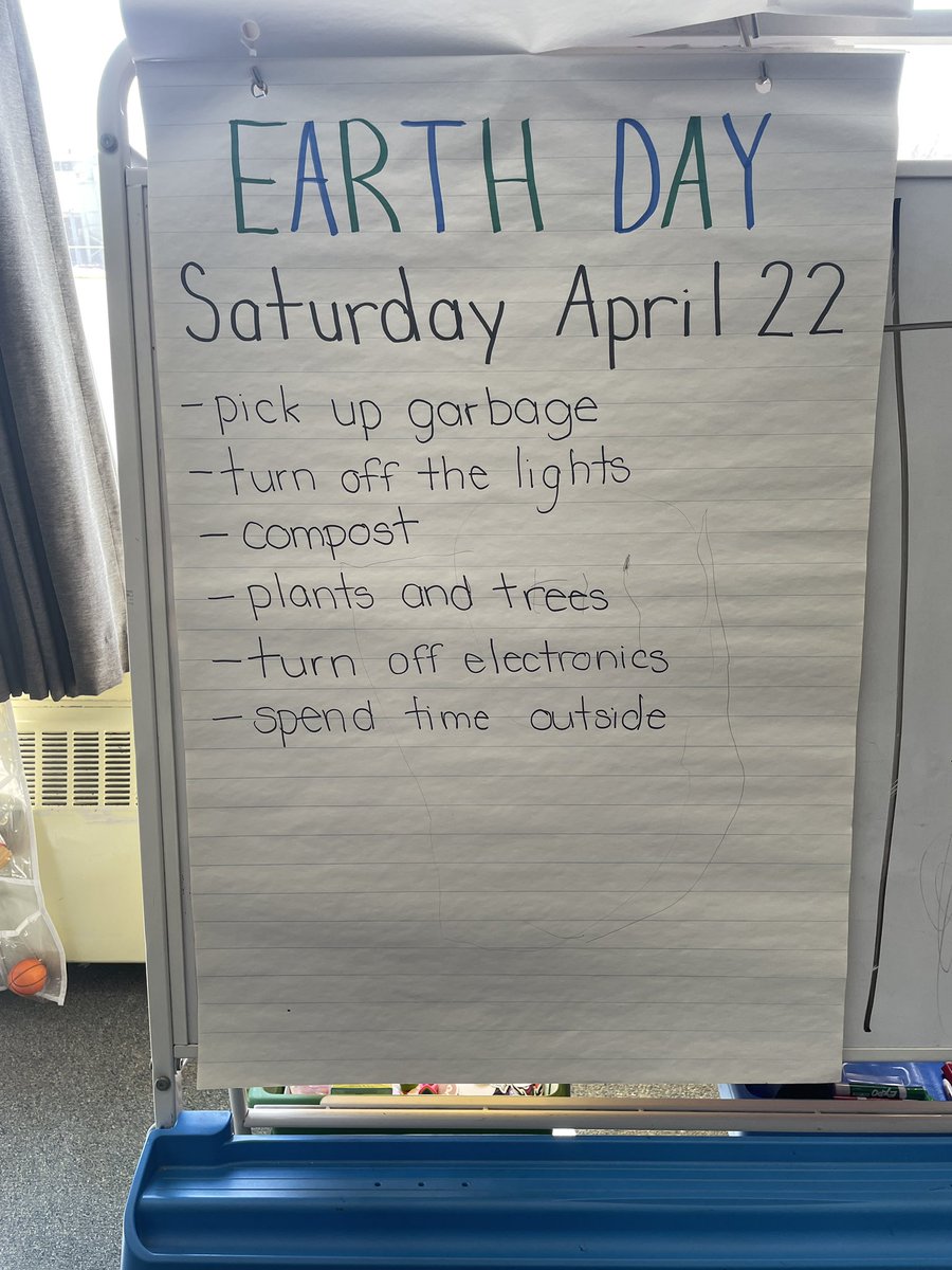 MsKentG2's tweet photo. Students talked this week about ways to show some love to the Earth everyday, not just on Earth Day. https://t.co/V4jsK2QBlJ