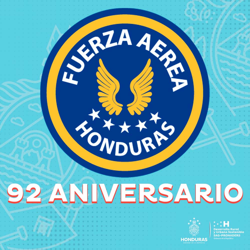 Saludamos a la Fuerza Aérea Hondureña en su 92 aniversario, centinelas del aire que han demostrado lealtad y sacrificio para defender la soberanía. 

#SoldadosDeMorazán
#92añosFAH
