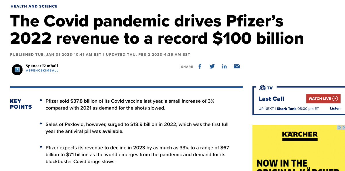 Spiro_Ghost's tweet photo. Pfizer Made Billions Selling Covid Shots That Didn't Even Work...

Governments Granted Pfizer Immunity From Any Liability...

The Media Sold Fear To Increase Uptake &amp; Were Paid Handsomely...

Nobody Has Been Held Accountable... https://t.co/YoSN1AeZSh