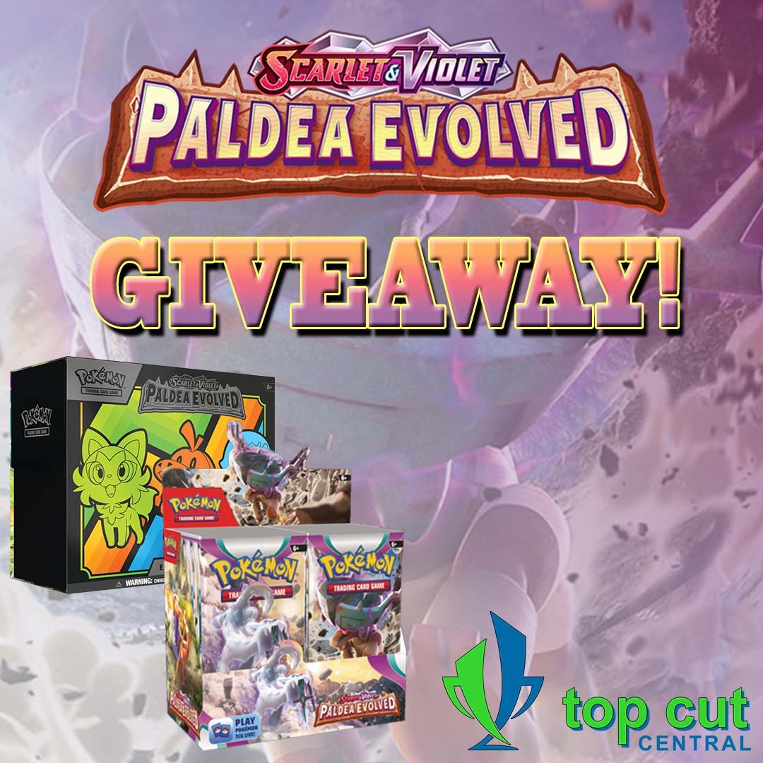 PokemonRestocks's tweet image. 🎁 PALDEA EVOLVED GIVEAWAY🎁

For A Chance at a Booster Box or ETB

TO ENTER: 
✅ Follow @PokemonRestocks &amp;amp; @TopCutCentral 
❤️ Like &amp;amp; ♻️ Retweet this Post 
👇 Comment your favorite Pokemon

One winner for the Booster Box and one for the ETB.

Winner chosen May 1st! #PokemonTCG
