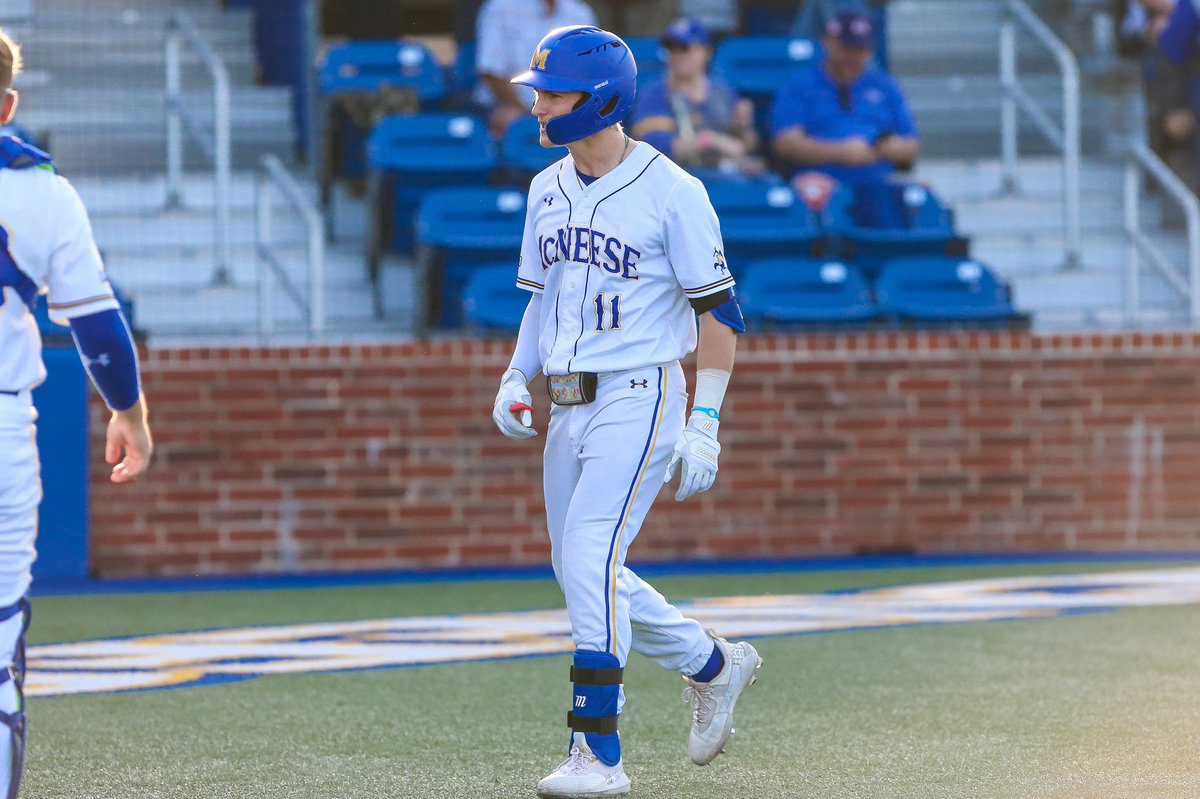 McNeeseBaseball's tweet photo. DARDEN DINGER https://t.co/jseisEN0qO