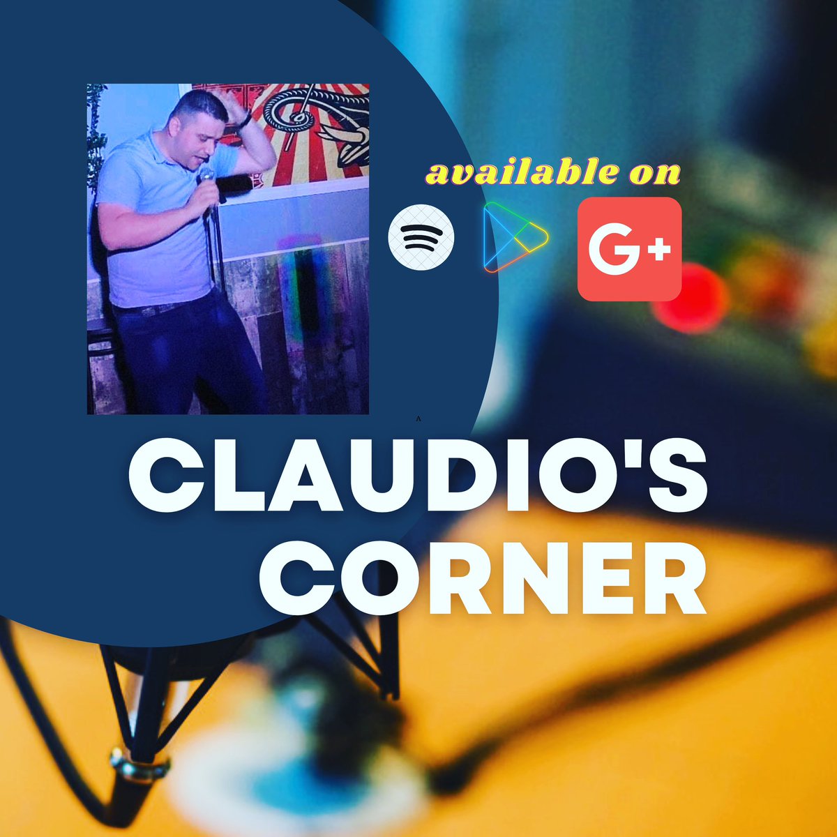 ClaudioComedy's tweet photo. A new podcast coming soon! A podcast about MY views and opinions on the entertainment industry, current events and personal topics. Mondays, 12pm audio only. Stay tuned for date. https://t.co/QNchryskbr