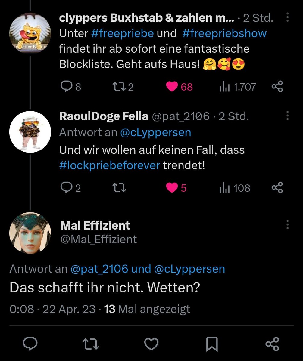 RitterinVomNi's tweet photo. @cLyppersen 🤔
#lockPriebeForever #FreePriebeshow https://t.co/tD3wRTPU6R