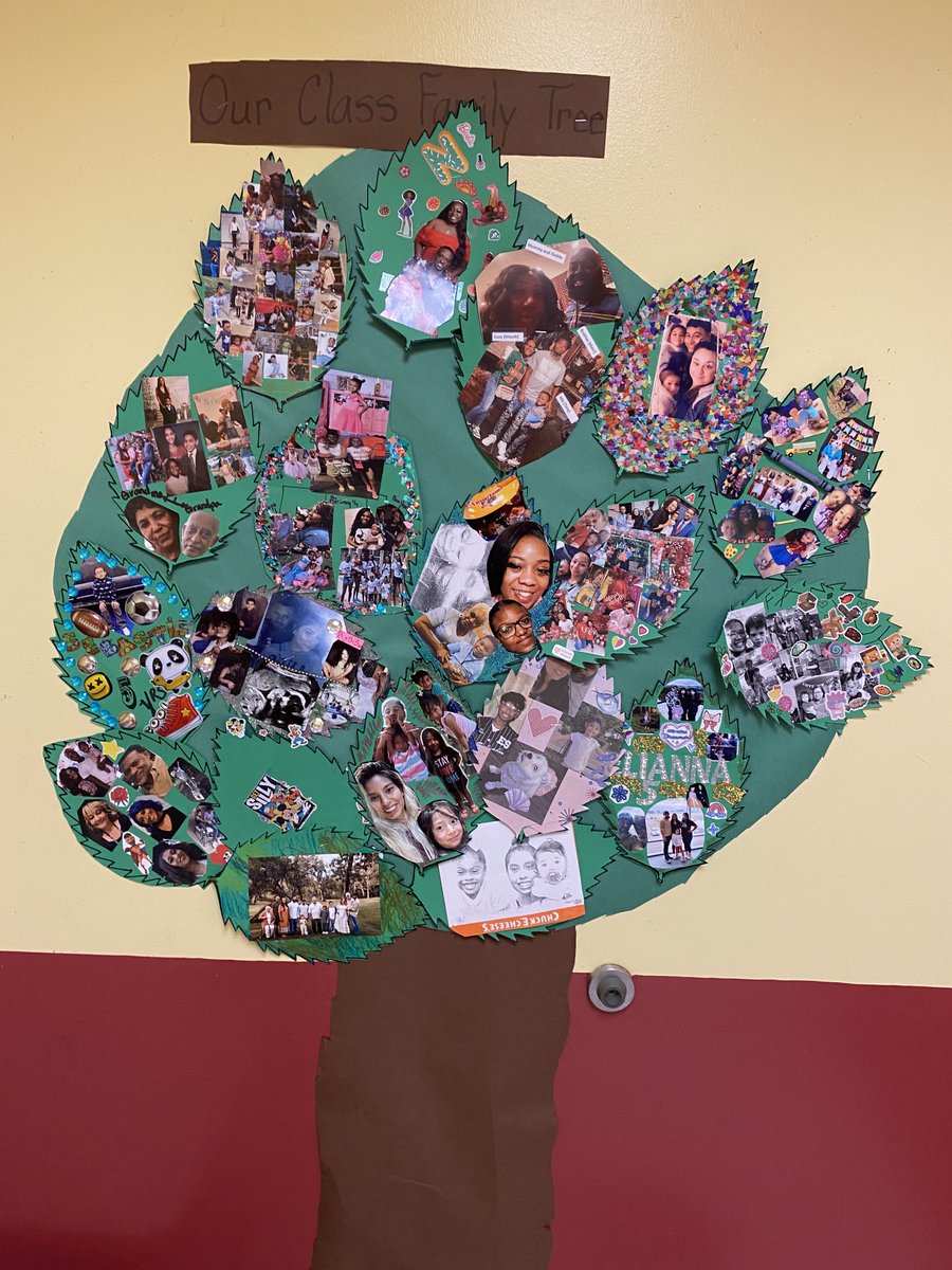 Mjones10Jones's tweet photo. Our Family Tree Project @HinesCaldwellES @DarceleLofton #prekproject https://t.co/UP1KCBGukW