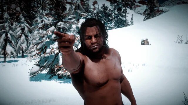 JosiahTrelawny_'s tweet photo. What is he pointing at? (Wrong answers only) https://t.co/YpAMx7gBBA