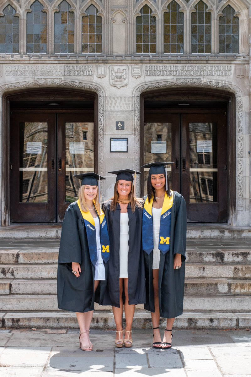 umichfldhockey's tweet photo. Sneak peak of some of our spring graduates 👀 T-1 week till graduation🎓💙💛! #GoBlue https://t.co/8A7CTx5OlO