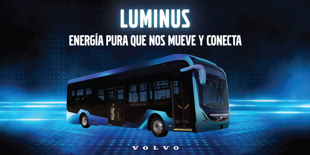 VolvoBusesmx's tweet photo. Te presentamos LUMINUS, el nuevo autobús Volvo 100% eléctrico, fabricado en México, que ofrece la solución integral más completa para el transporte público en nuestro país. https://t.co/8c5Agxjx8N