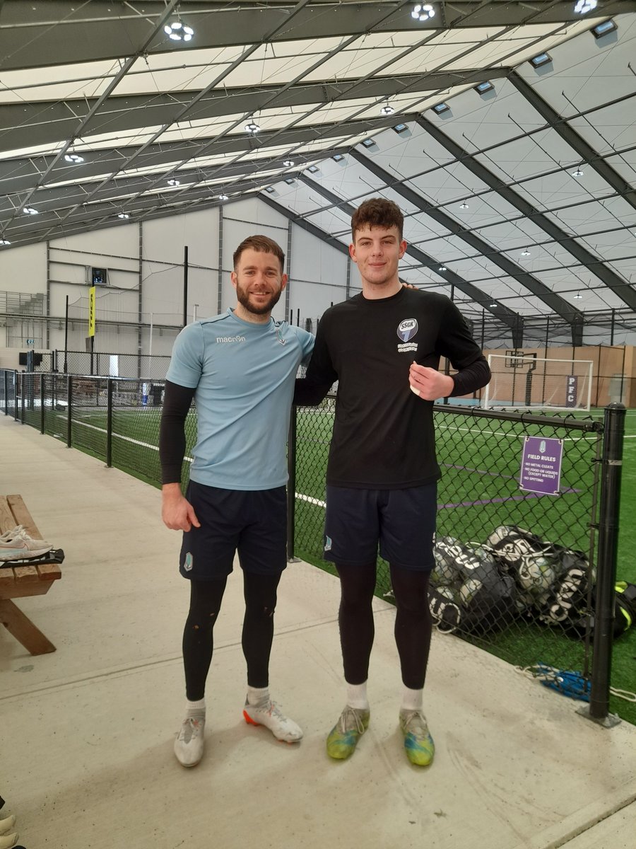 SSGKacademy's tweet photo. @Pacificfccpl @CdricToussaint2 Congrats Emil , Big week for you , with @CallumIrving 
@VancouverFC https://t.co/D3jAM71kab