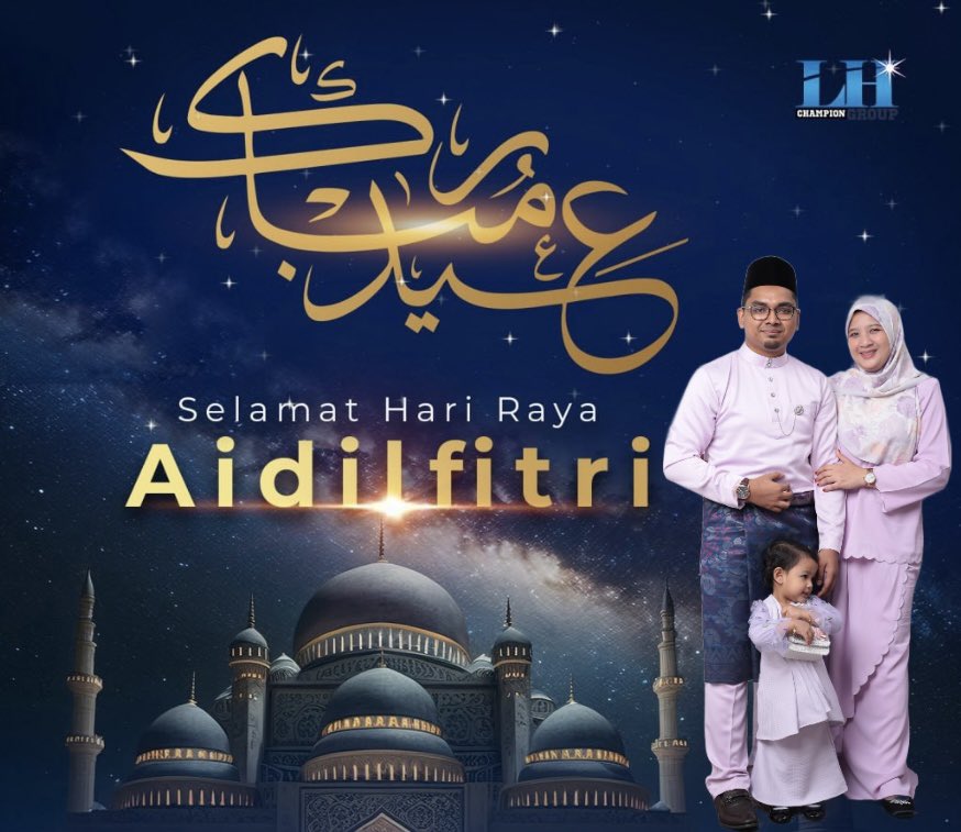 Naimmm17's tweet photo. SELAMAT HARI RAYA AIDILFITRI

Maaf zahir dan batin 🙏🏻

Ikhlas daripada Muhamad Naim &amp; keluarga 💞

#dedizarra
#deditakaful
#raya2023
#teamrayalilac https://t.co/cy5P66KLbu