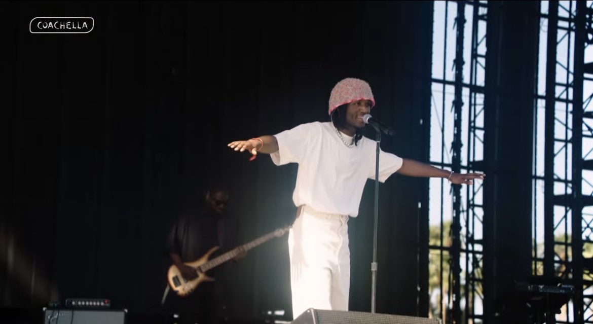 nfr_podcast's tweet photo. Saba performing at Weekend 2 of Coachella 2023 📸 https://t.co/VwDFxOmNMu