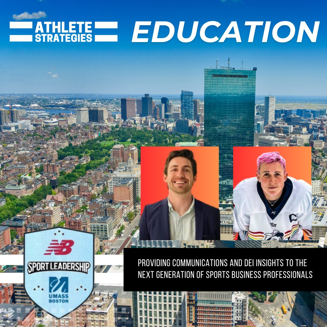 This spring, @baldinipr was honored to speak to <a href="/allisonbsmith15/">Dr. Allison Smith</a>'s <a href="/UMassBoston/">UMass Boston</a> Sport Leadership &amp; Admin class about sports PR. 

<a href="/Riveters/">Metropolitan Riveters</a> all-time legend <a href="/madison_packer_/">Madison Packer</a> was kind enough to hop in as a surprise guest to discuss the role of social initiatives in sport!